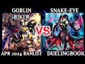 Goblin biker vs snakeeye  dueling book