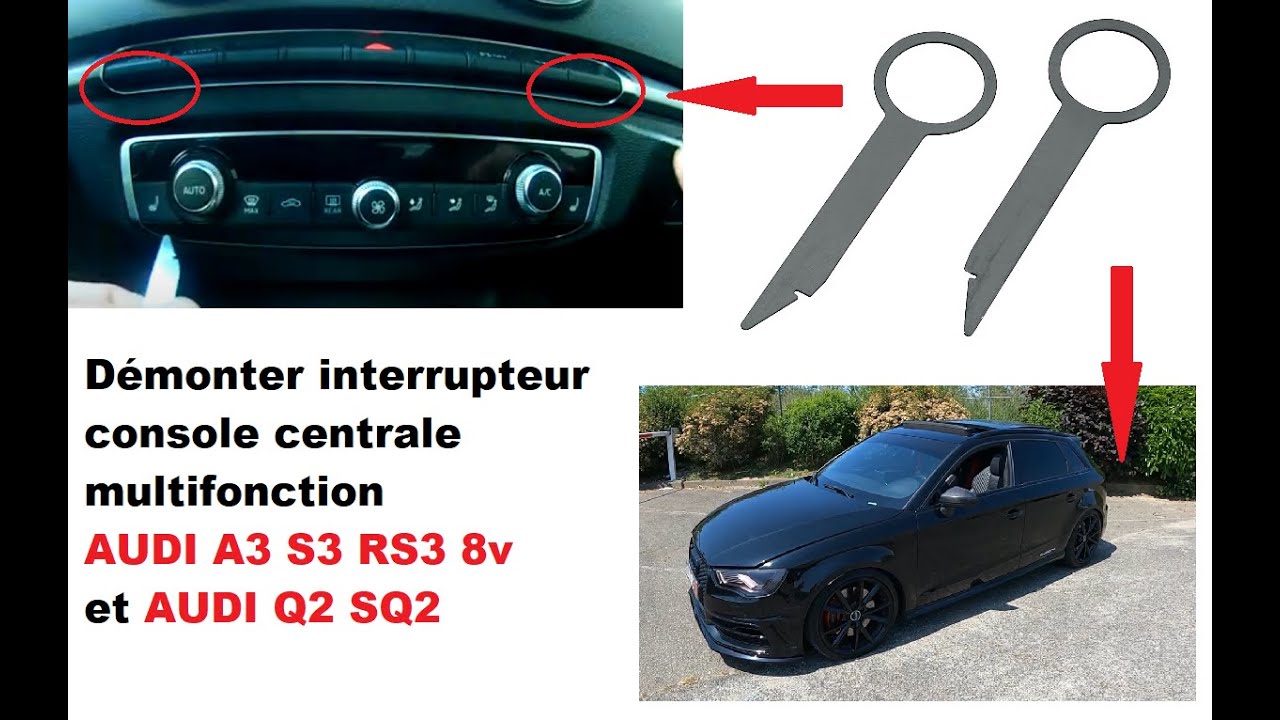 Anelli Aria Condizionata Per Audi A3 8V S3 2014-2019 - 2 Pezzi, Decorazione Interni, Facile Installazione