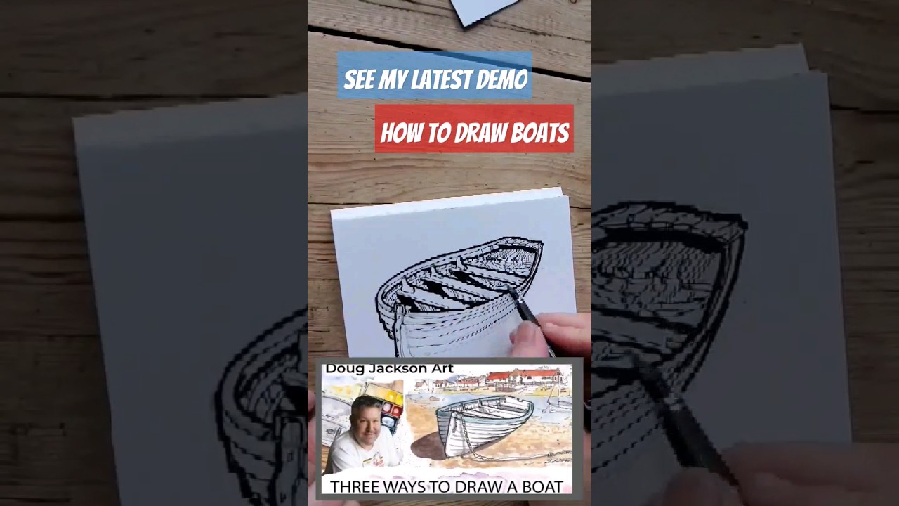 See my channel. Latest art lesson is how to Draw boats 
