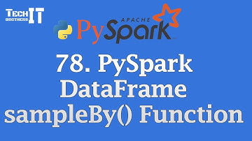 PySpark DataFrame sampleBy() Function - Group-Wise Sampling | PySpark Tutorial #pysparktutorial