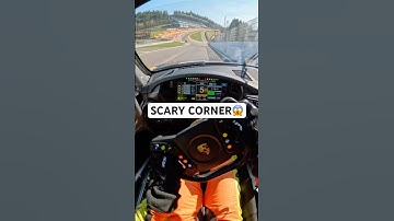 Porsche 992 GT3 Cup onboard almost FLAT through Eau Rouge🚀