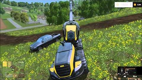 Farming Simulator 15 | GrandFalls Map | Multiplayer Logging Ep2