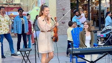 I ask the young lady if she knows "Interstellar" and  She Steals The Show