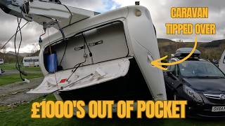 Storm Dave Caravan Tip Over Update | Did We Get Our £850 Back?