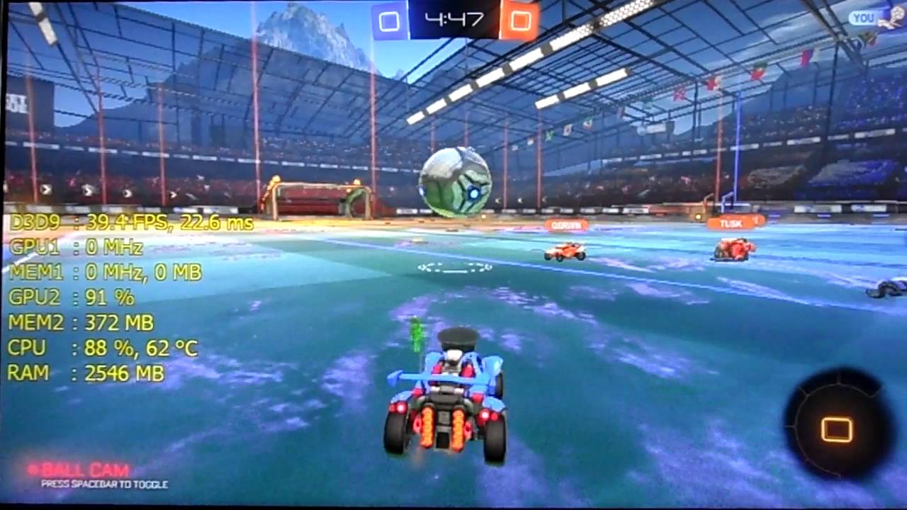 Lenovo IdeaPad: i3 5020U - HD Graphics 5500 | Gaming test #5: Rocket League