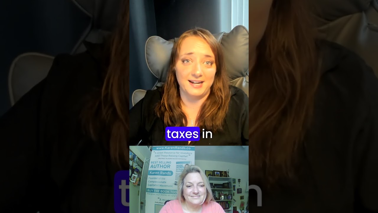 Taxation  Necessary for National Security - Janna Scott & Karen Rands  #crypto #taxes #podcastclips