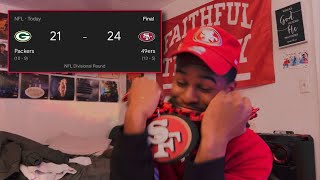 THE SYSTEM QB STRIKES AGAIN! | MY REACTION TO Green Bay Packers Vs. San Francisco 49ers Highlights!