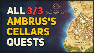 All Ambruss Cellars Quests The Blood of Dawnwalker @WoWQuest