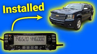 Ham Radio: Icom 2730A Mobile Installation Highlights