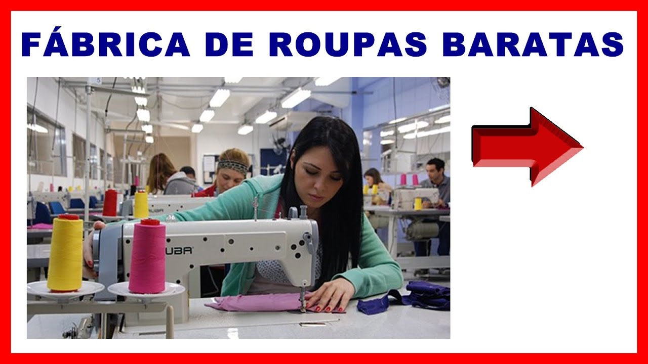 roupas da fabrica