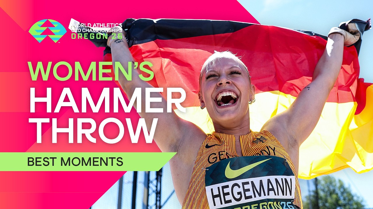Best Moments Women's Hammer Throw | World Athletics U20 Championships Oregon 26