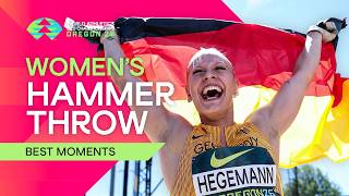 Die besten Momente im Hammerwurf der Frauen | World Athletics U20 Championships Oregon 26