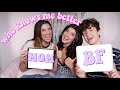 Boyfriend vs. Mom: who knows me better ?!