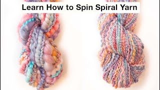 How to Spin Spiral Yarn
