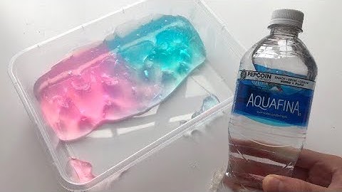 WATER SLIME!💧Testing NO GLUE no borax, slime recipes!