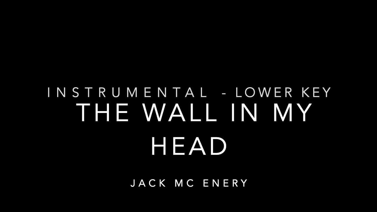 The Wall in My Head (Instrumental Lower Key) Everyone's Talking