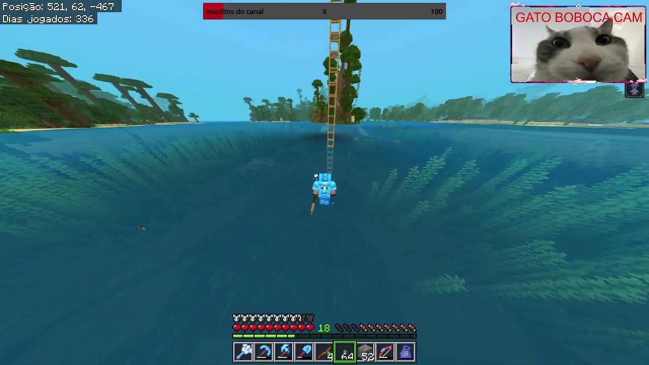 Tentando faze uma mobtrap! Minecraft Bedrock