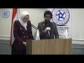 كلمة المخرج محمد علام المستشار الإعلامي الخاص لرئيس مجلس سفراء السلام في ملتقي السلام   