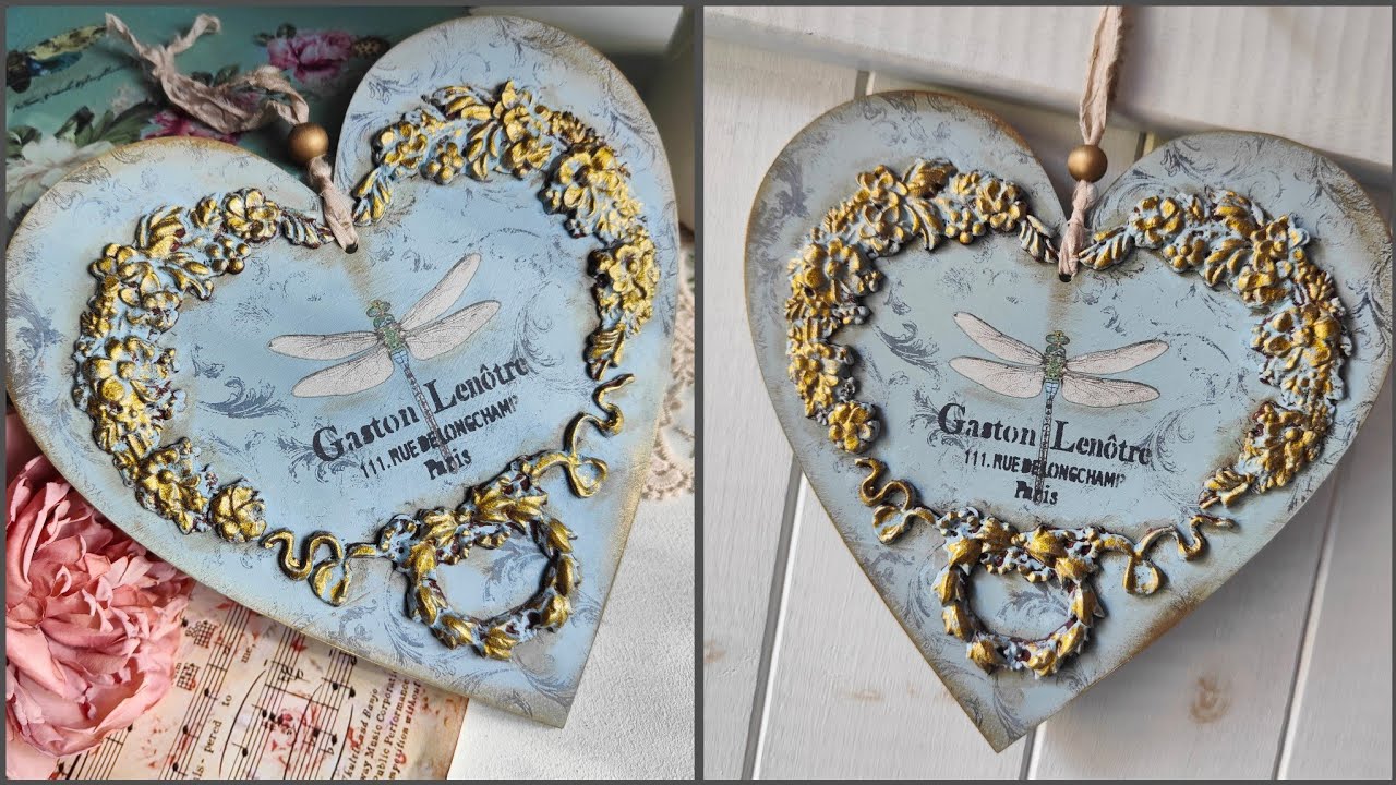 Old French style pendant ♡