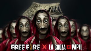 Free Fire Colaboración Con La Choza De Papel