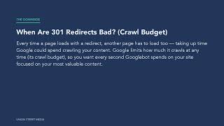 To Redirect or Not to Redirect When to Use 301 Redirects (Real Estate SEO)