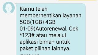 Mudah Cara Stop Paket Harian 3 5Gb