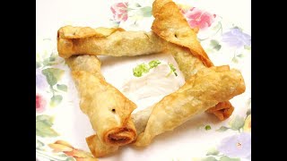 Crisp Bean Burritos - Taco Time Style Crisp Burritos - PoorMansGourmet