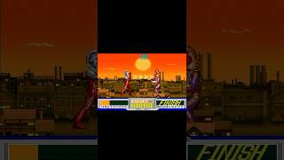 Ultra Seven finishes 🐸💥 #videogame #retrogaming #ultraman #gaming #retro #videogames #nintendo