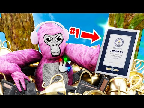 I Broke 5 Of Gorilla Tag's CRAZIEST WORLD RECORDS!