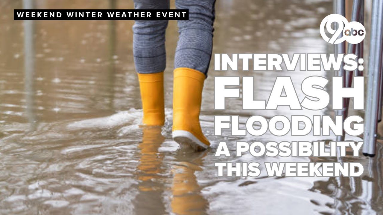 Flash flooding a possibility this weekend: Interviews with Olivia Glass & Hamilton County EMS