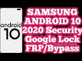 All Samsung | (Android 10) FRP/Google Lock Bypass / No Sim Pin / Without Pc / Method#1