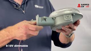 Amped Up Checks Out LED Barn Security Light