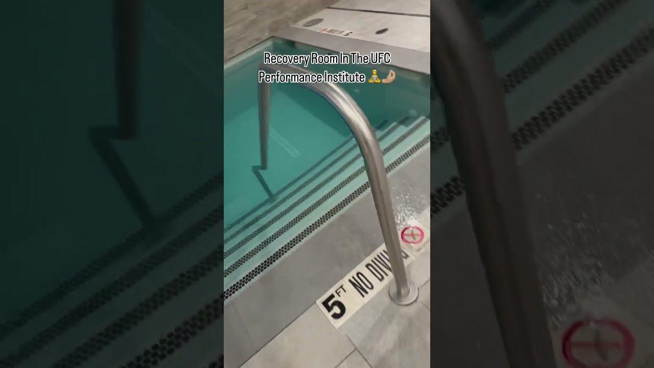 UFC recovery room is INSANE! 