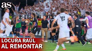 Locura de RAÚL tras REMONTAR al BARÇA B | REAL MADRID CASTILLA | DIARIO AS
