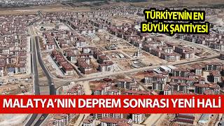 DEPREMİN ARDINDAN MALATYA'NIN YENİ HALİ