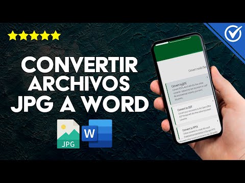 ¿Cómo Convertir Archivos JPG a Word? - Online sin Programas ¡Muy fácil!