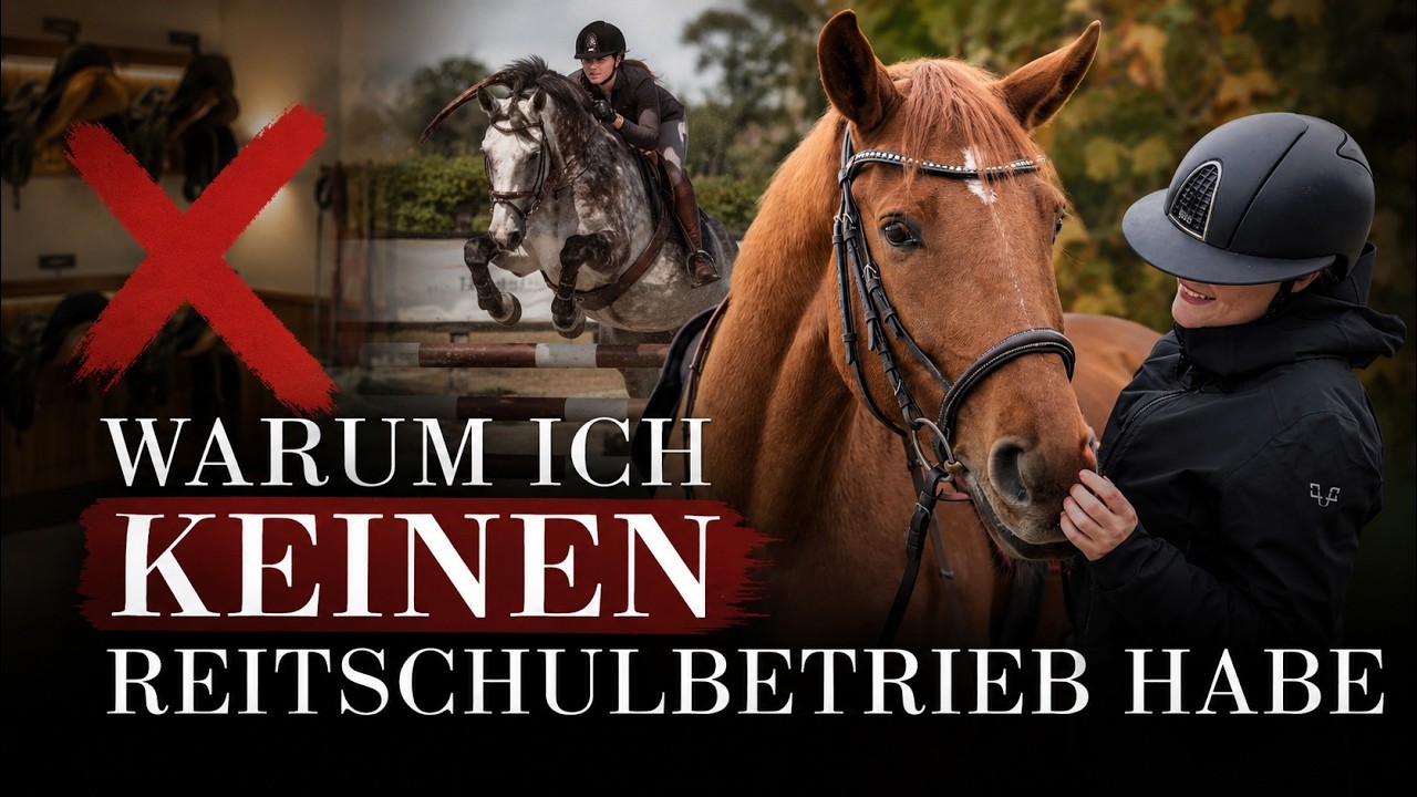 Warum ich (leider) keine Reitschule habe