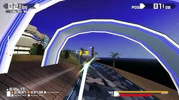 BallisticNG Zen class race in Cassandra