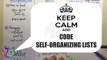 Self-Organising Lists: CODE