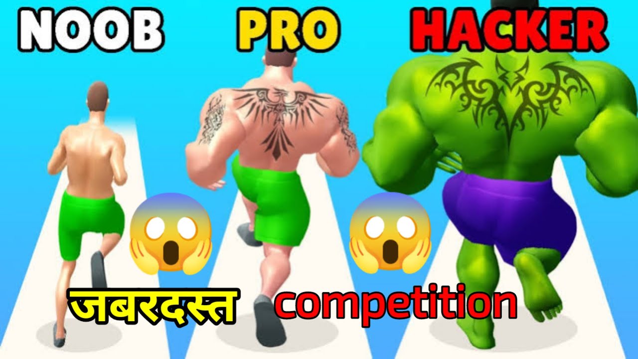 Muscle Rush Smash Running || Gameplay walkthrough -  | Earn money 🤑💰