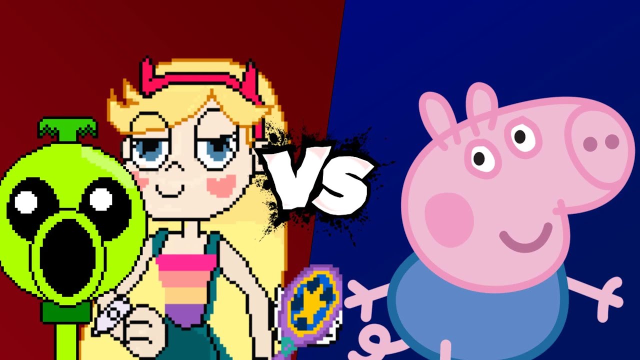 MUGEN Battle Star Butterfly/Peashooter vs Pig YouTube