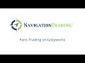 Pairs Trading on tastyworks