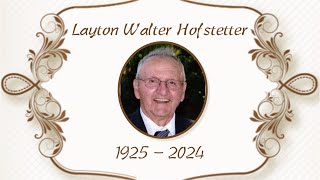 Layton Hofstetter Funeral May 30, 2024