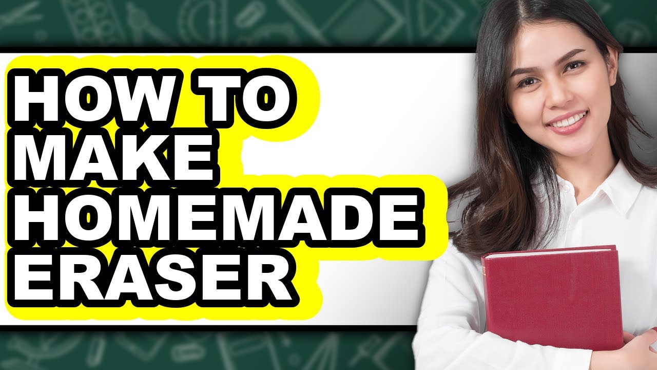 How To Make Homemade Eraser - Step By Step - YouTube