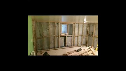 Damp proofing in below ground room