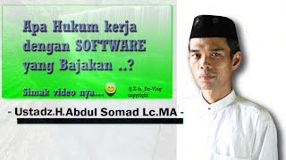 Bekerja dg Software bajakan, apa hukumnya ? (oleh ust. Abdul Somad Lc.Ma) screenshot 2