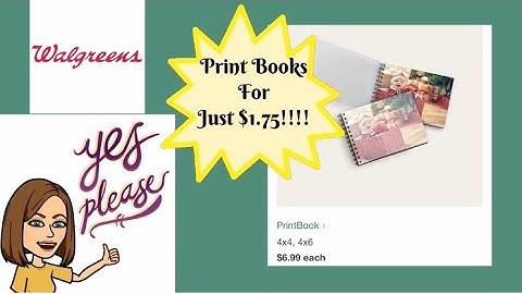 WALGREENS PRINT BOOKS FOR JUST $1.75! 📸🔥🙌🏼