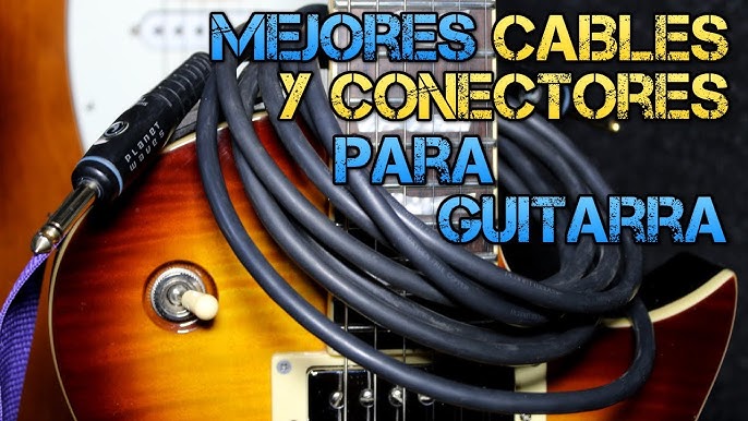 CUÁL es el MEJOR CABLE para GUITARRA? 🎸 