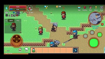 Pixel Knights Online Gameplay (Pixel 2D Mobile MMORPG)