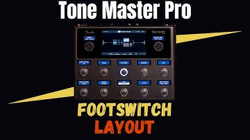 Footswitch Layout on the Fender Tone Master Pro